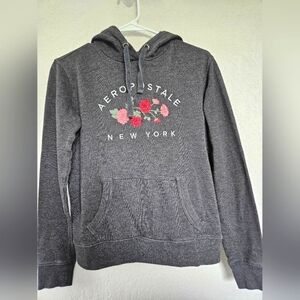 Aeropostale Hoodie with Floral Detail XS